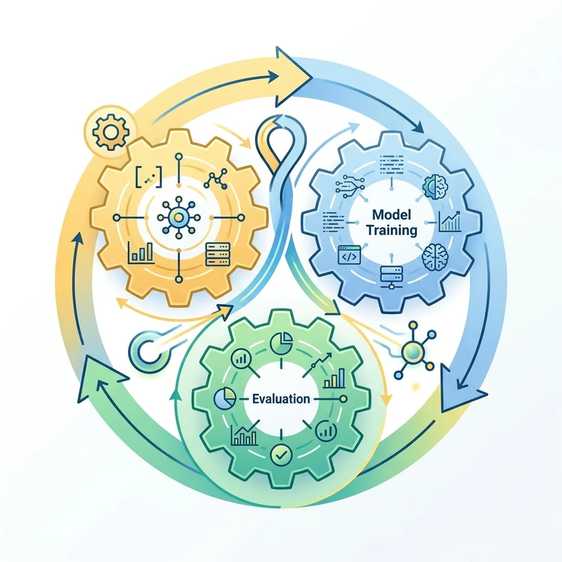The Continuous RL Training Loop: Environment, Policy, and Algorithm