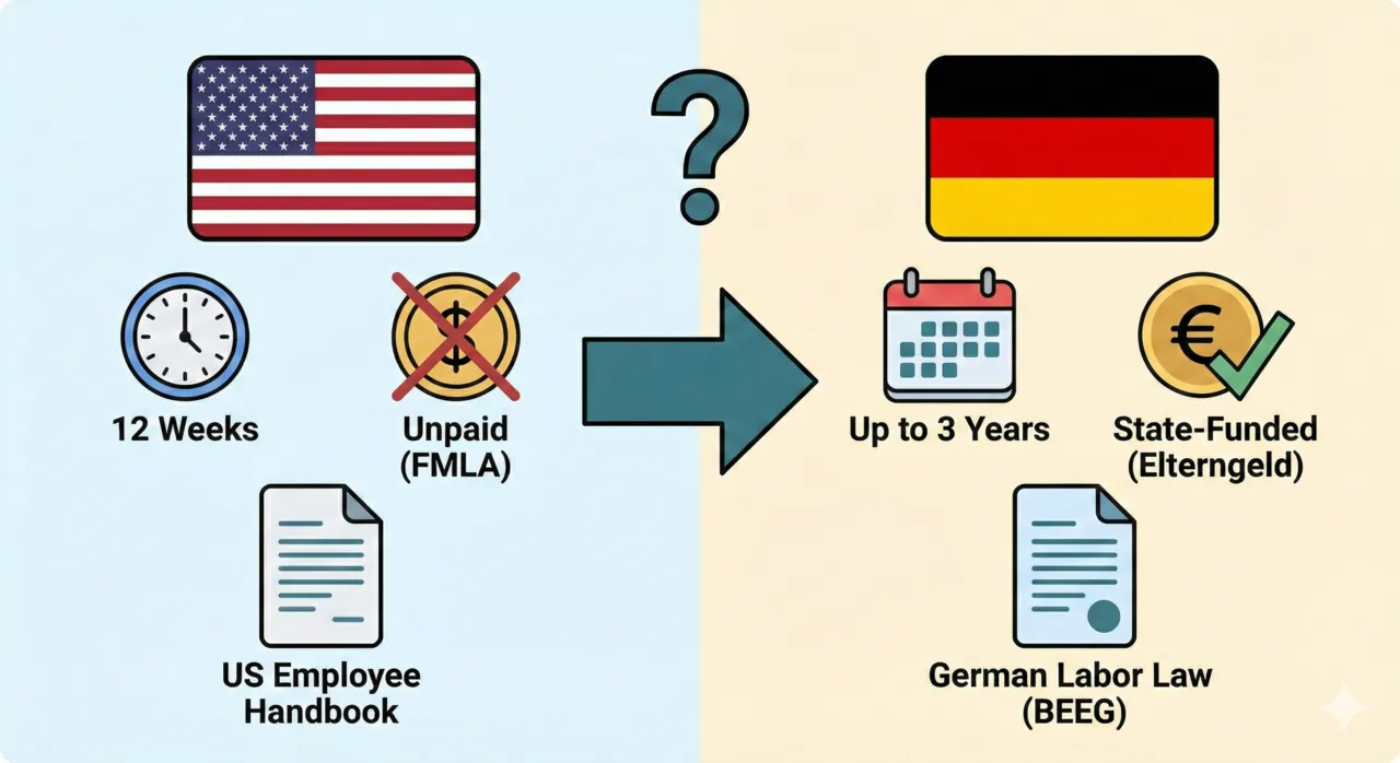 Diagram 4: The HR Scenario – USA vs. Germany