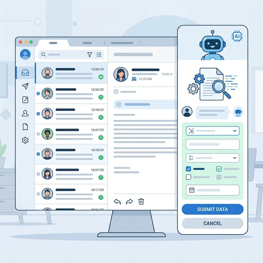 Copilot in Outlook Form UI